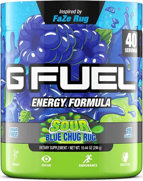 Amazon.com: Gfuel Sour Blue Chug Rug